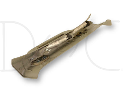 08-10 Ford F250 F350 LH Left Driver A-Pillar Trim W/ Grab Handle Stone OE