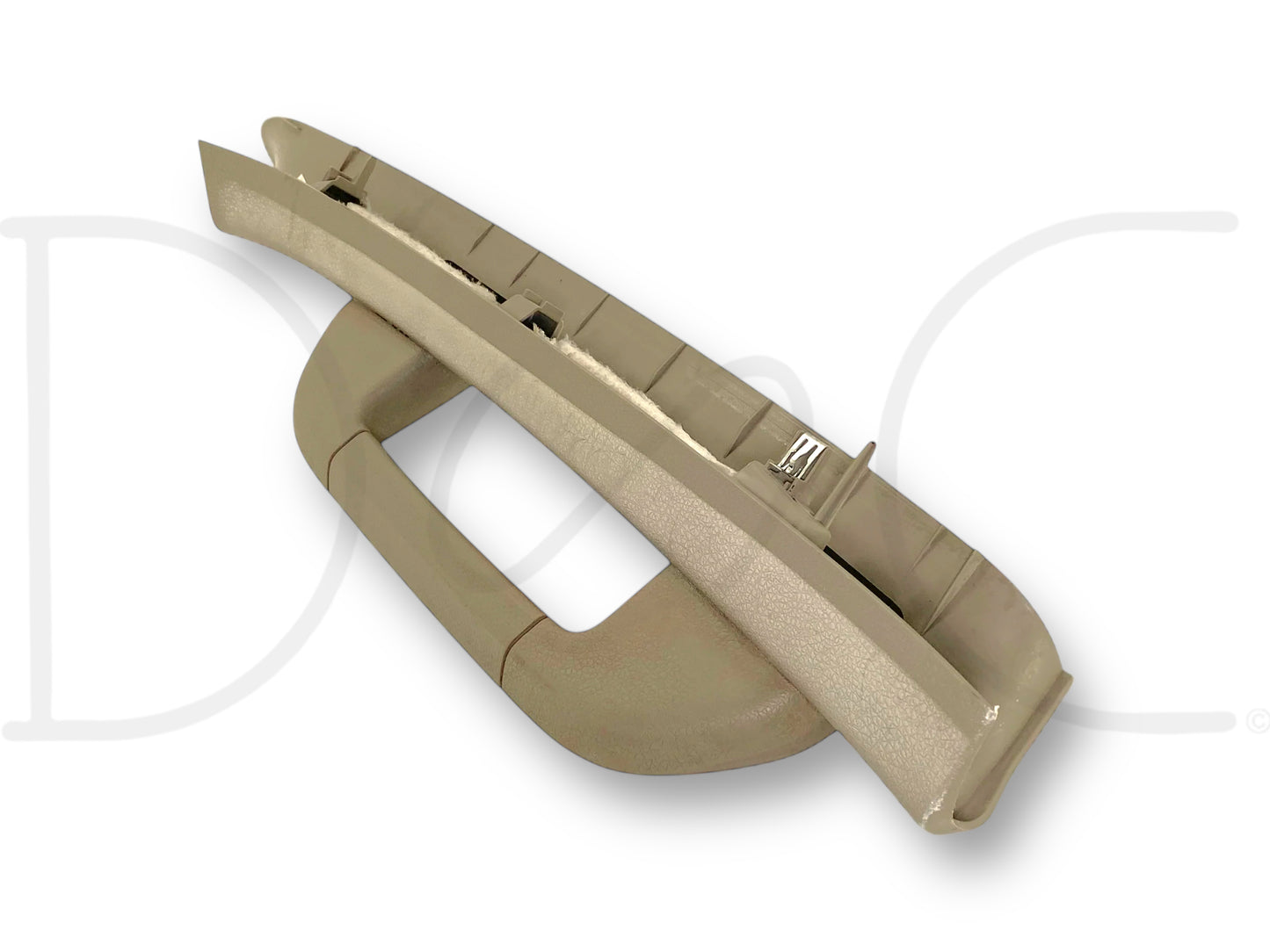 08-10 Ford F250 F350 LH Left Driver A-Pillar Trim W/ Grab Handle Stone OE