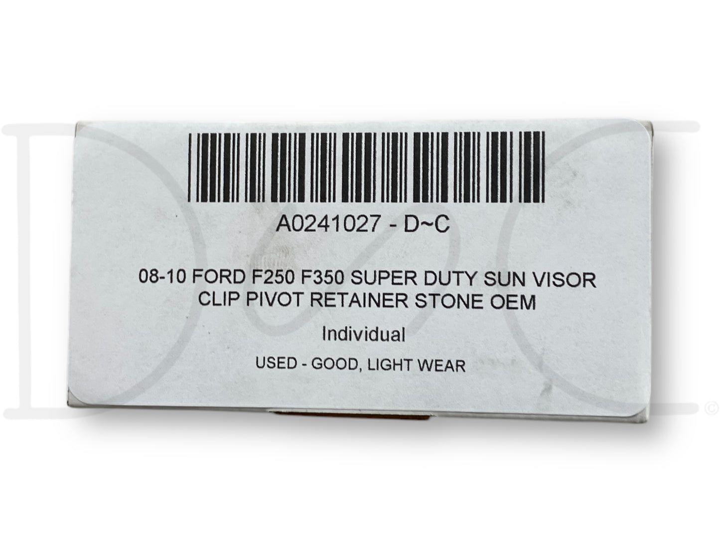 08-10 Ford F250 F350 Super Duty Sun Visor Clip Pivot Retainer Stone OEM