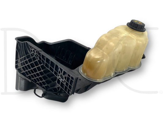 08-10 Ford F250 F350 6.4 Radiator Coolant Overflow Reservoir Tank Battery Tray