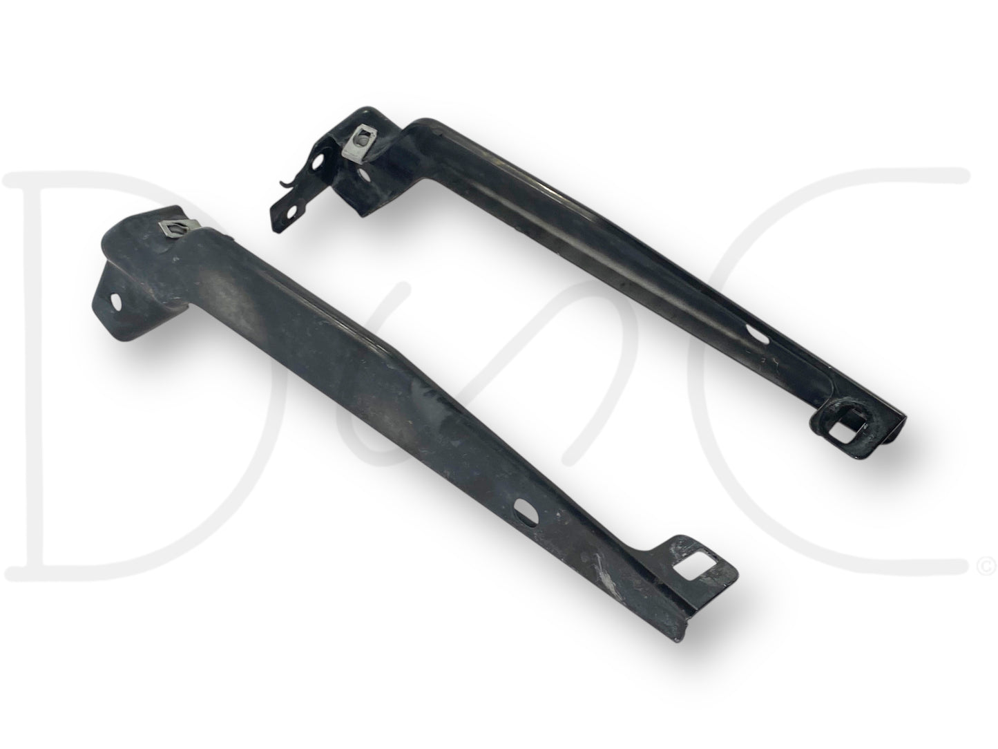 08-10 Ford F250 F350 Front Grill Bracket Set OE Brackets Mounts Pair RH Right LH