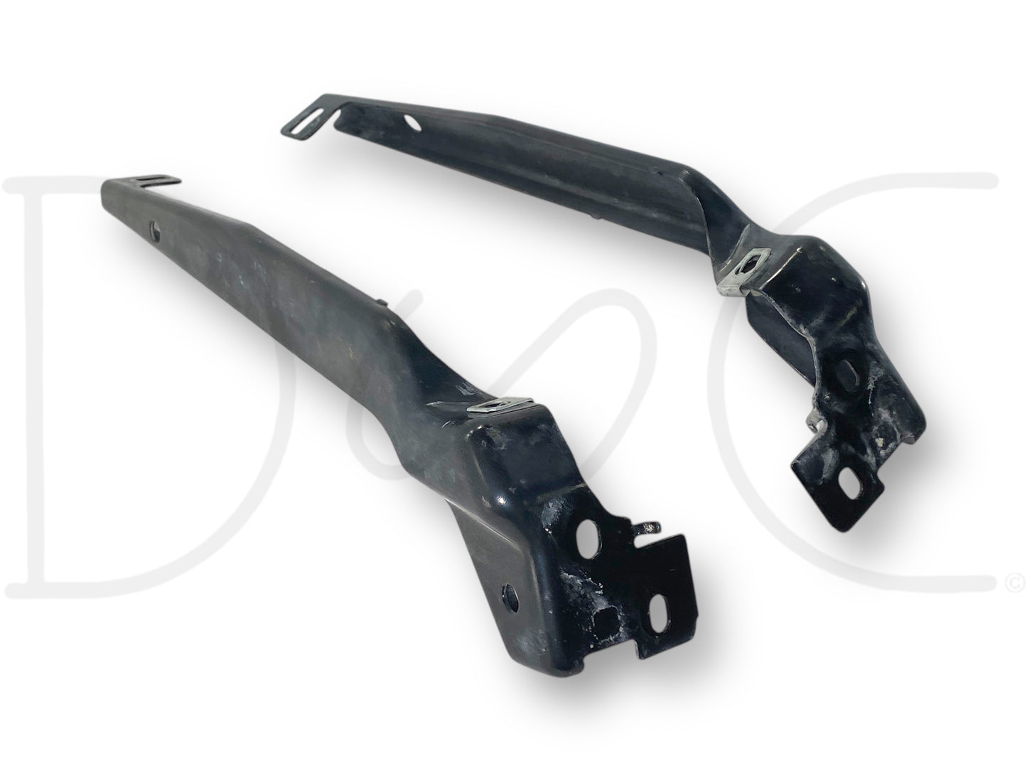 08-10 Ford F250 F350 Front Grill Bracket Set OE Brackets Mounts Pair RH Right LH