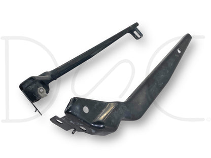 08-10 Ford F250 F350 Front Grill Bracket Set OE Brackets Mounts Pair RH Right LH