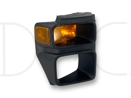 08-10 Ford F250 F350 RH Right Passenger Headlight Bezel Park Lamp Signal Light