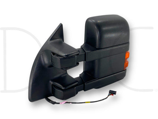 08-12 Ford F250 F350 LH Left Driver Tow Mirror Power Heat OEM