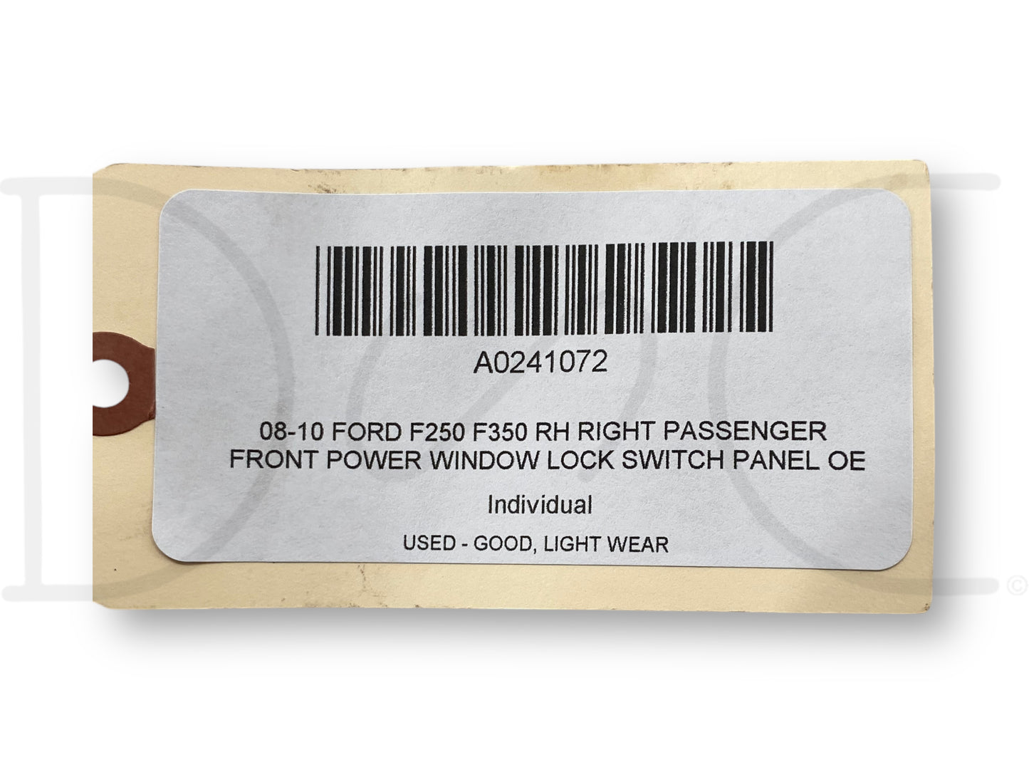 08-10 Ford F250 F350 RH Right Passenger Front Power Window Lock Switch Panel OE