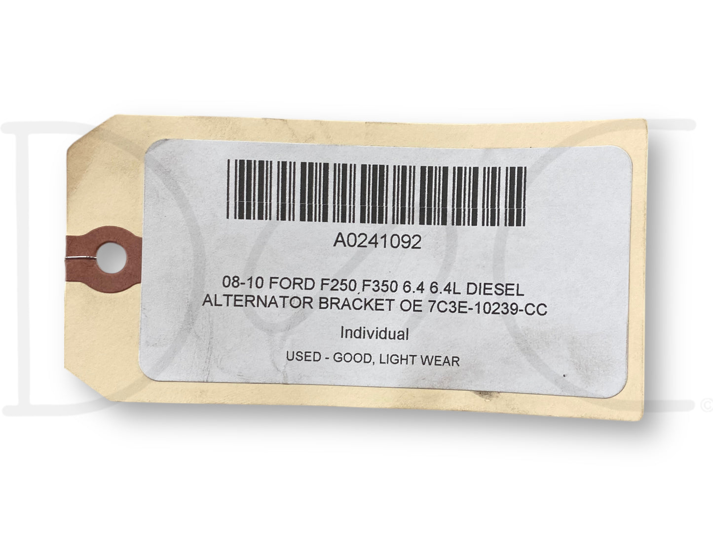 08-10 Ford F250 F350 6.4 6.4L Diesel Alternator Bracket OE 7C3E-10239-Cc