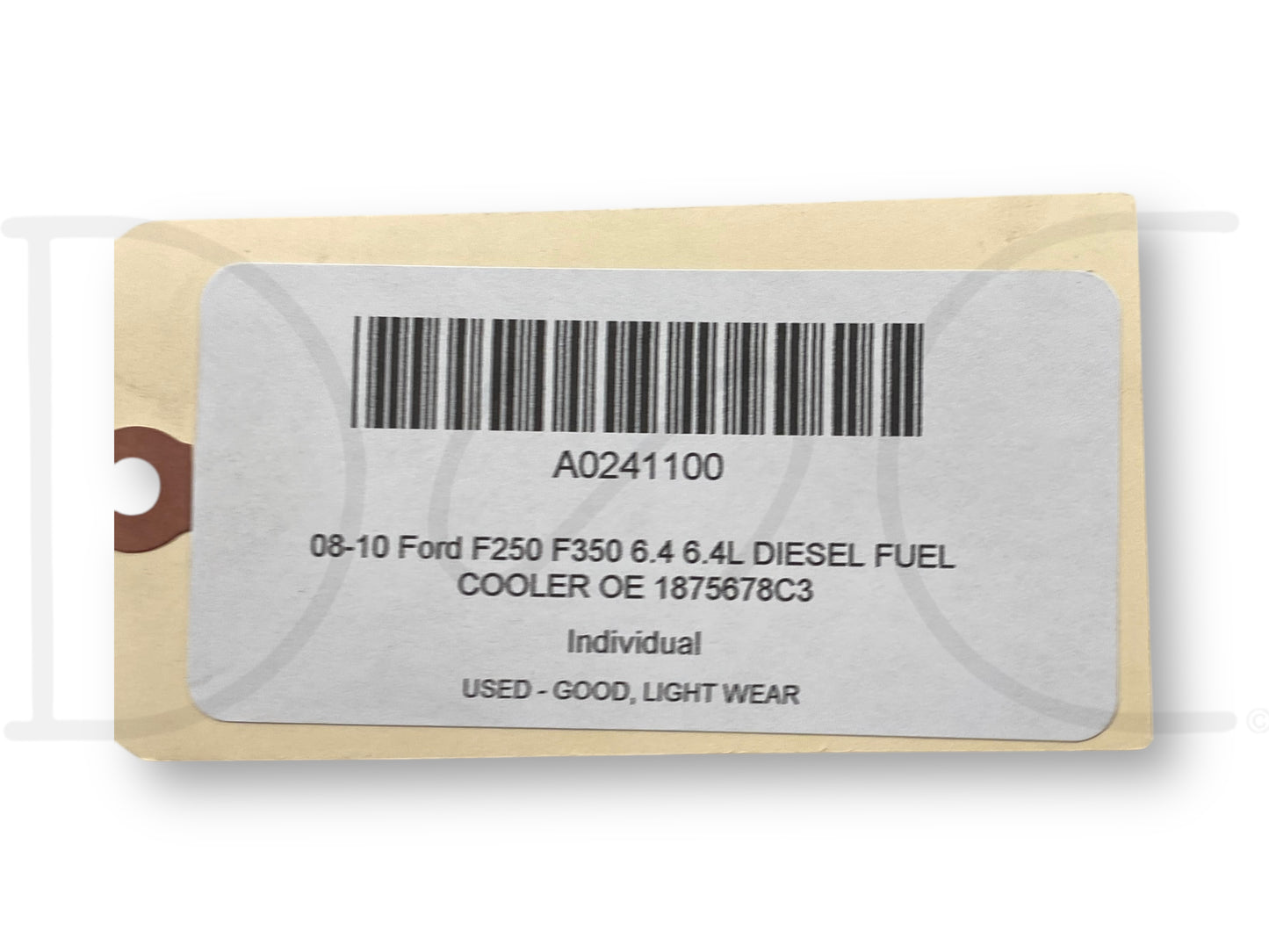 08-10 Ford F250 F350 6.4 6.4L Diesel Fuel Cooler OE 1875678C3