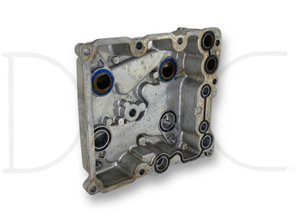 08-10 Ford F250 F350 6.4 6.4L Oil Cooler Housing Cover Assembly 1881419C91