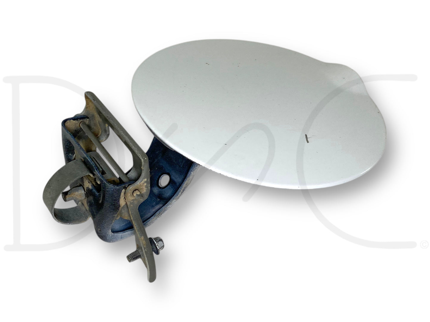 08-10 Ford F250 F350 Bed Fuel Tank Fill Filler Access Door Z1 White OEM
