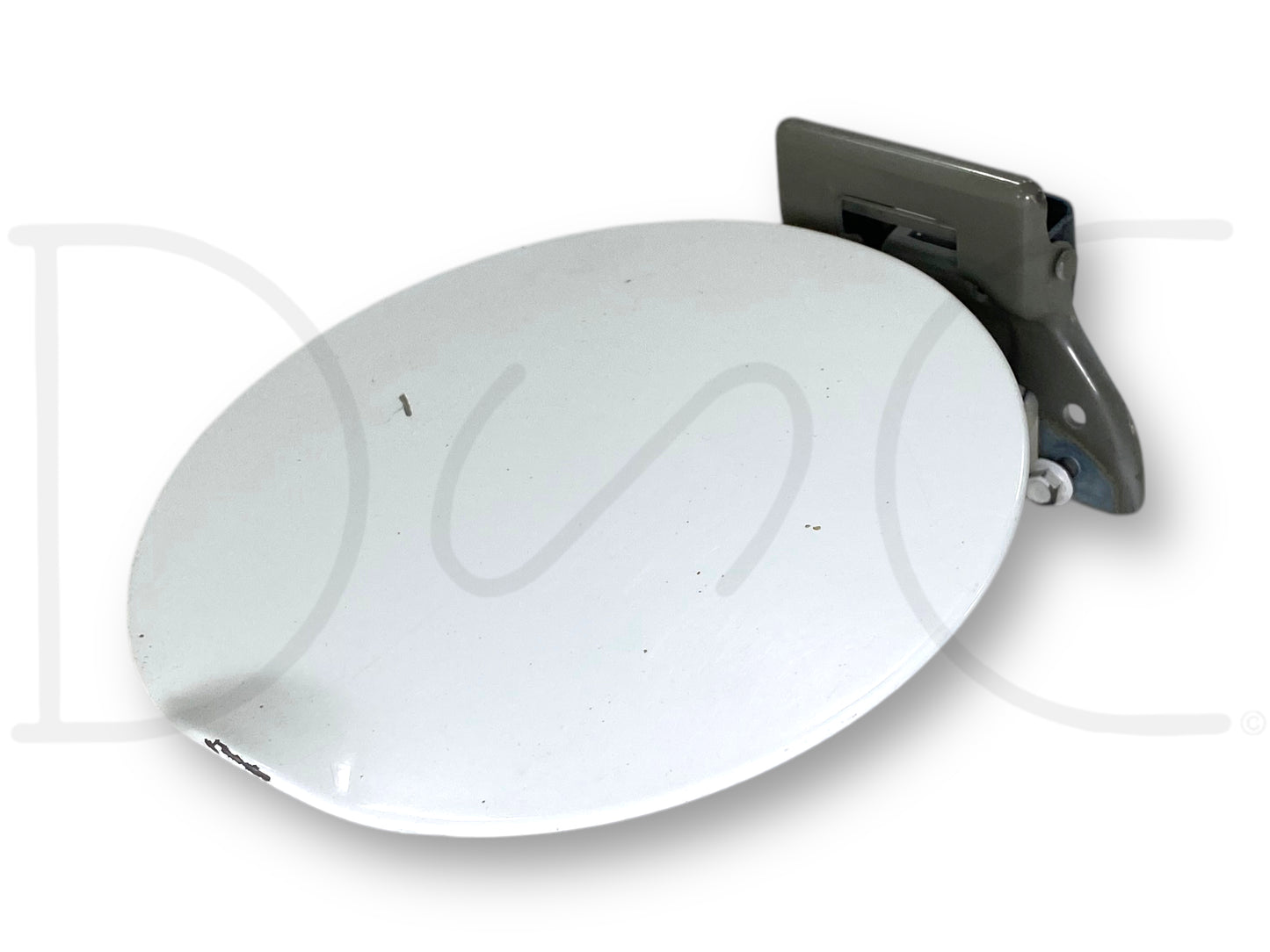 08-10 Ford F250 F350 Bed Fuel Tank Fill Filler Access Door Z1 White OEM