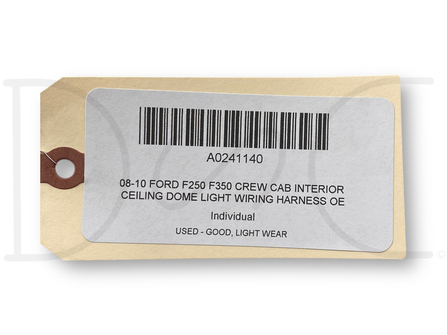 08-10 Ford F250 F350 Crew Cab Interior Ceiling Dome Light Wiring Harness OE