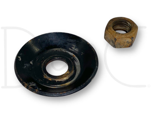 08-16 Ford F250 F350 Front Lower Coil Spring Retainer Washer W/ Nut 2WD