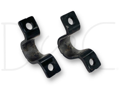 08-10 Ford F250 F350 Front Sway Bar Bushing Brackets Bracket Set OE 7C34-3B353