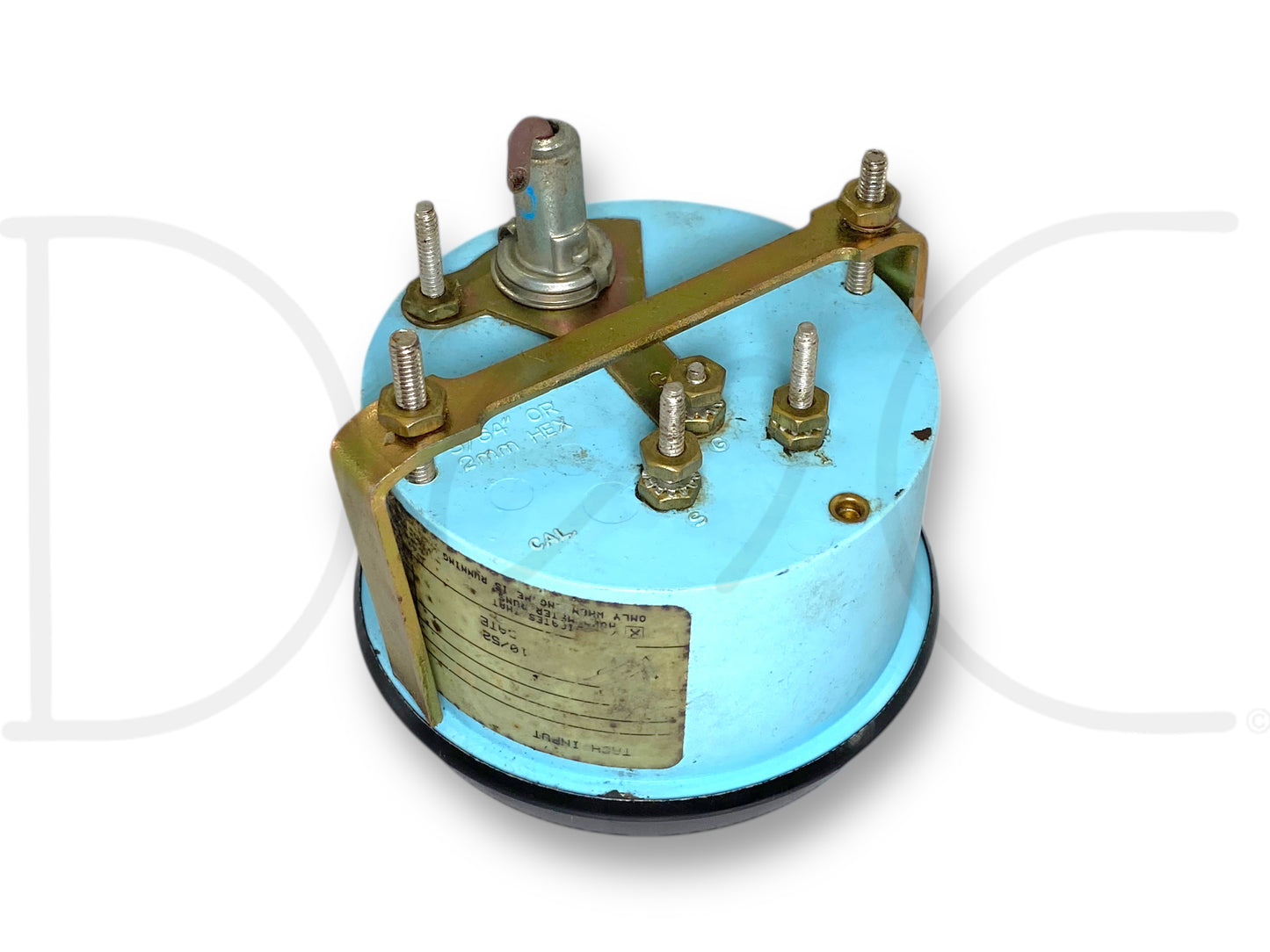 Cat 225-0282 Tachometer Tach Gauge Hour Meter Caterpillar 0-3500 Rpm