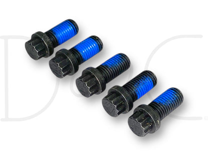 Cat 4E-5985 M10-1.25 X 20MM 12 Point Head Bolt Set Of 5 OEM 11.9 Bolts