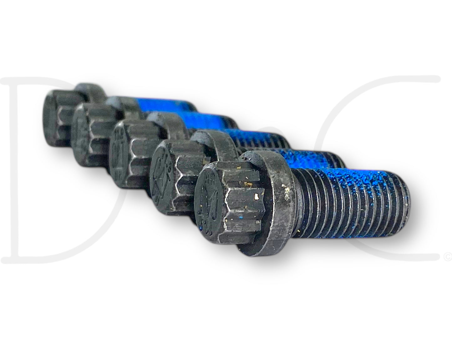 Cat 4E-5985 M10-1.25 X 20MM 12 Point Head Bolt Set Of 5 OEM 11.9 Bolts