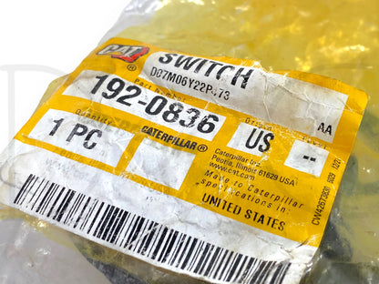 Cat 192-0836 Oil Pressure Switch OEM Caterpillar Skid Steer Loader