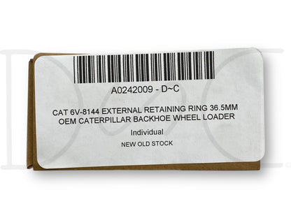 Cat 6V-8144 External Retaining Ring 36.5MM OEM Caterpillar Backhoe Wheel Loader