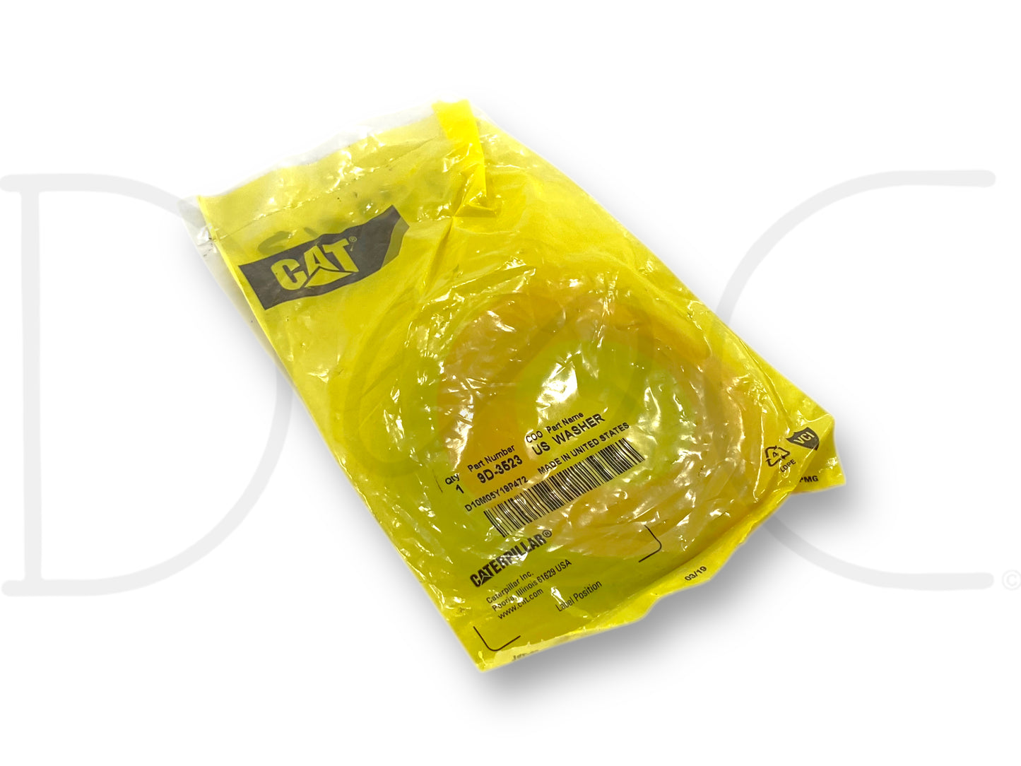 Cat 9D-3523 Washer M48 OEM Caterpillar Motor Grader Asphalt Paver