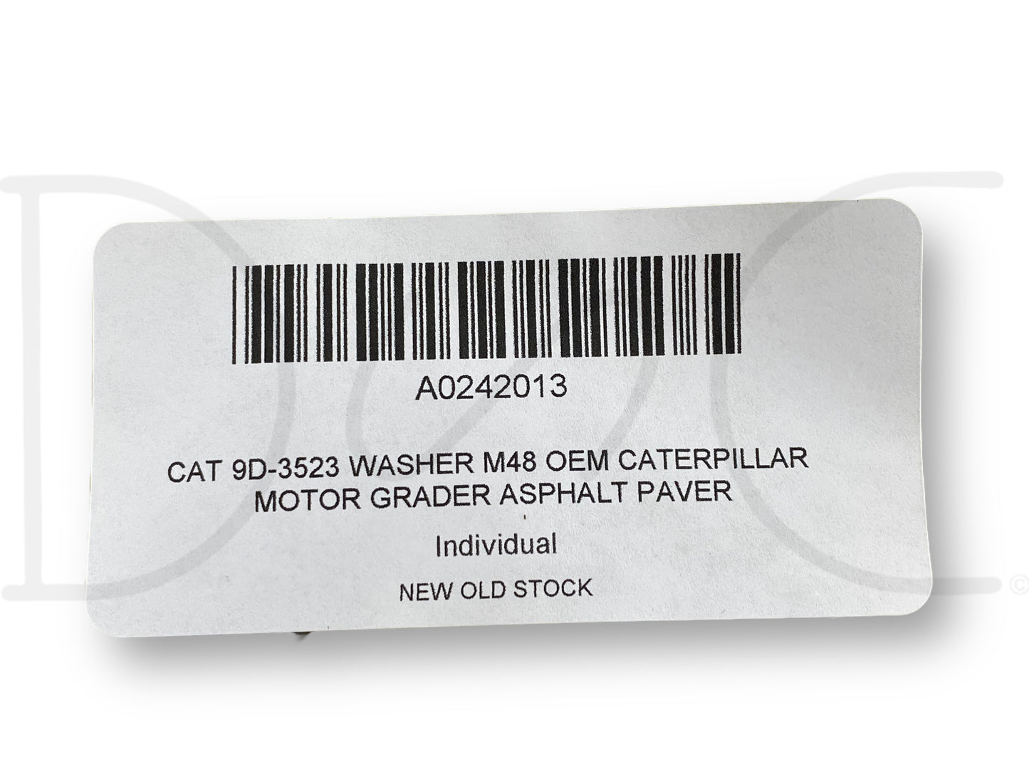 Cat 9D-3523 Washer M48 OEM Caterpillar Motor Grader Asphalt Paver