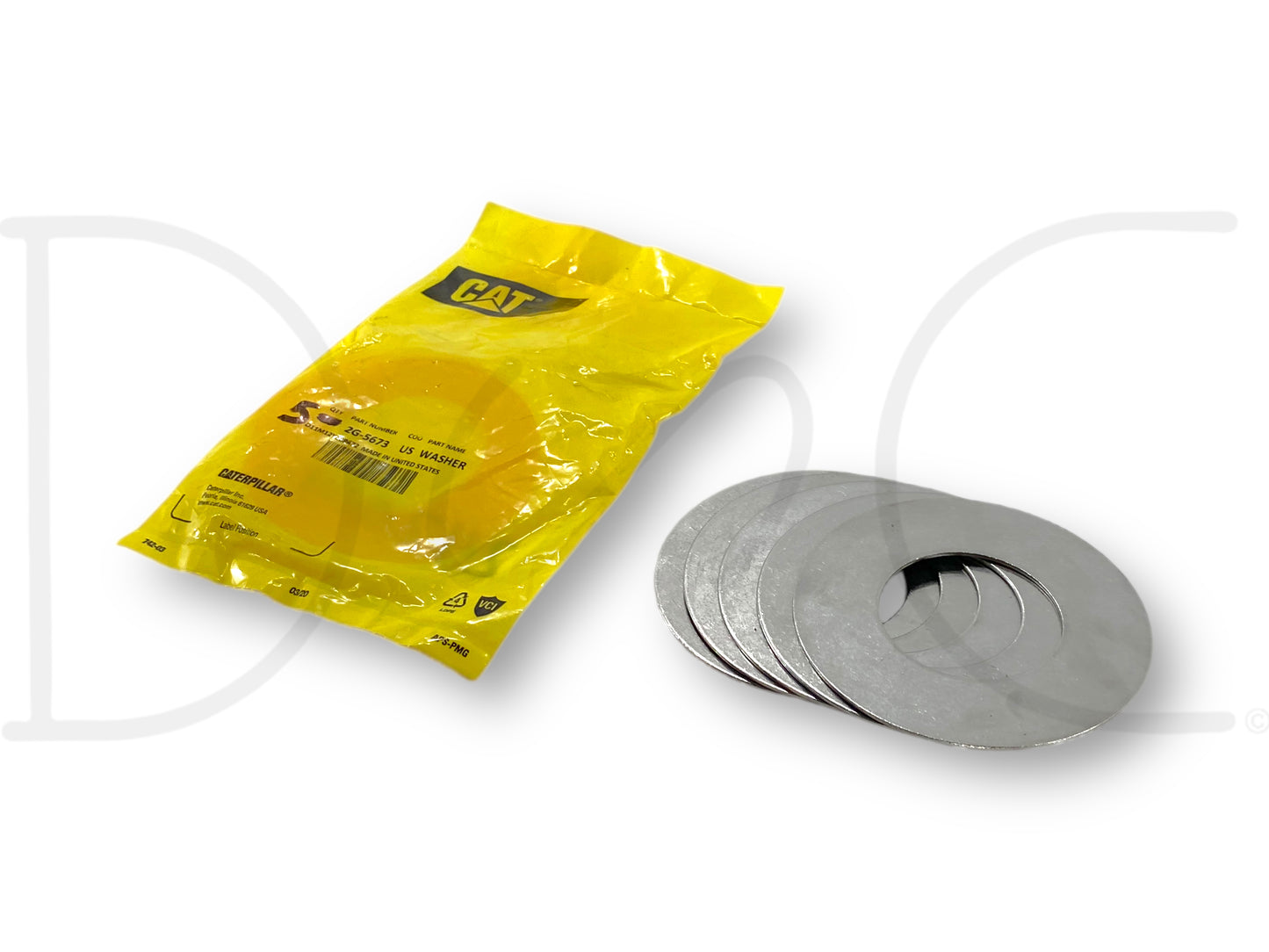 Cat 2G-5673 Washer M48 Lot Of 5 OEM Caterpillar Grader Skidder