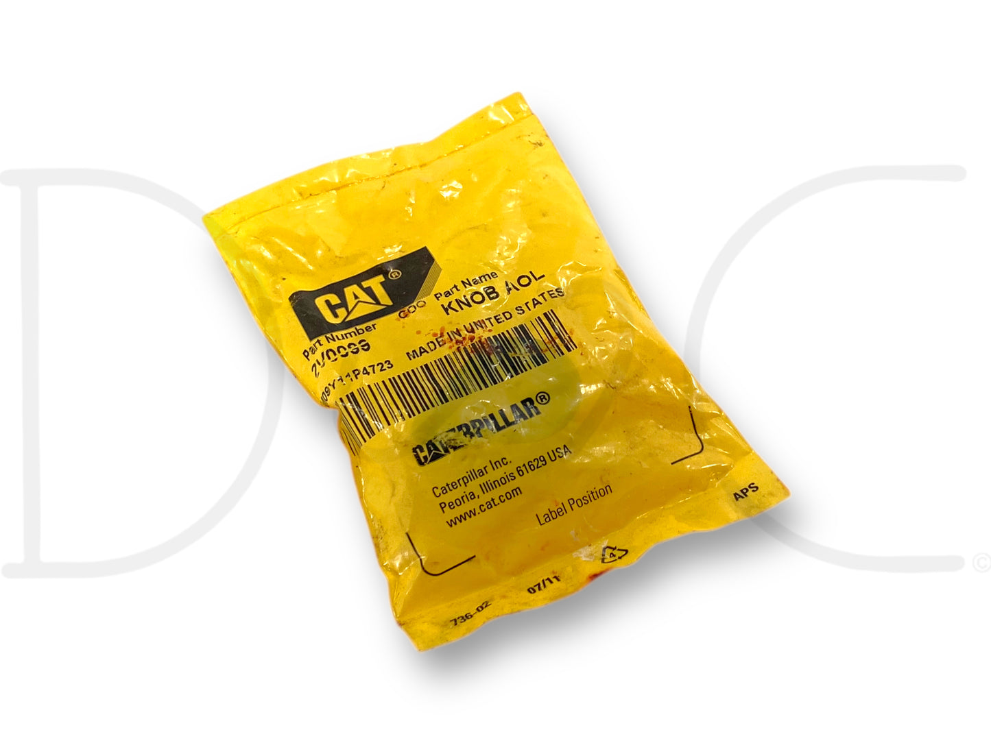 Cat 2V-0099 Black Plastic Control Knob OEM Caterpillar Grader Loader Tractor