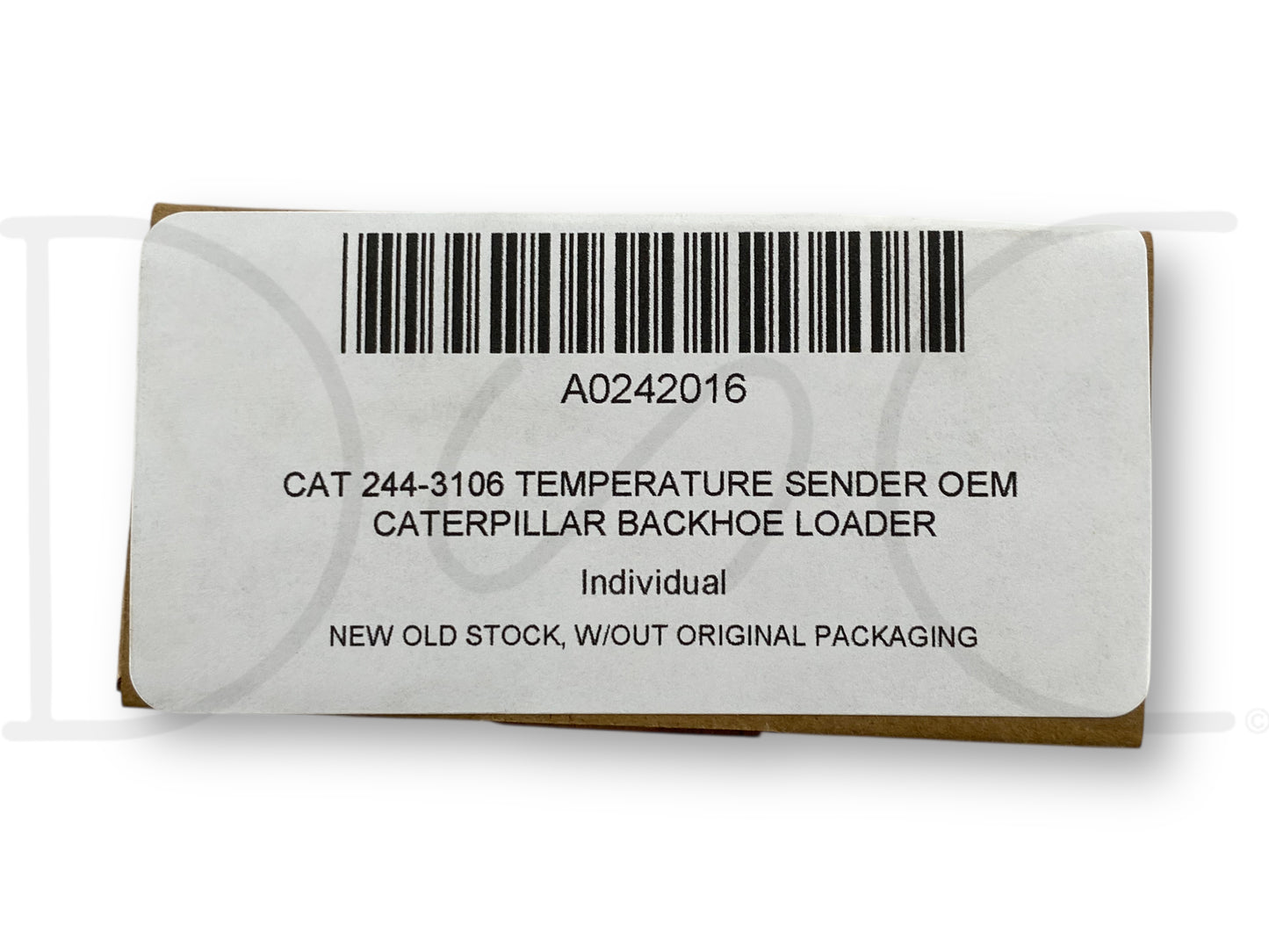 Cat 244-3106 Temperature Sender OEM Caterpillar Backhoe Loader