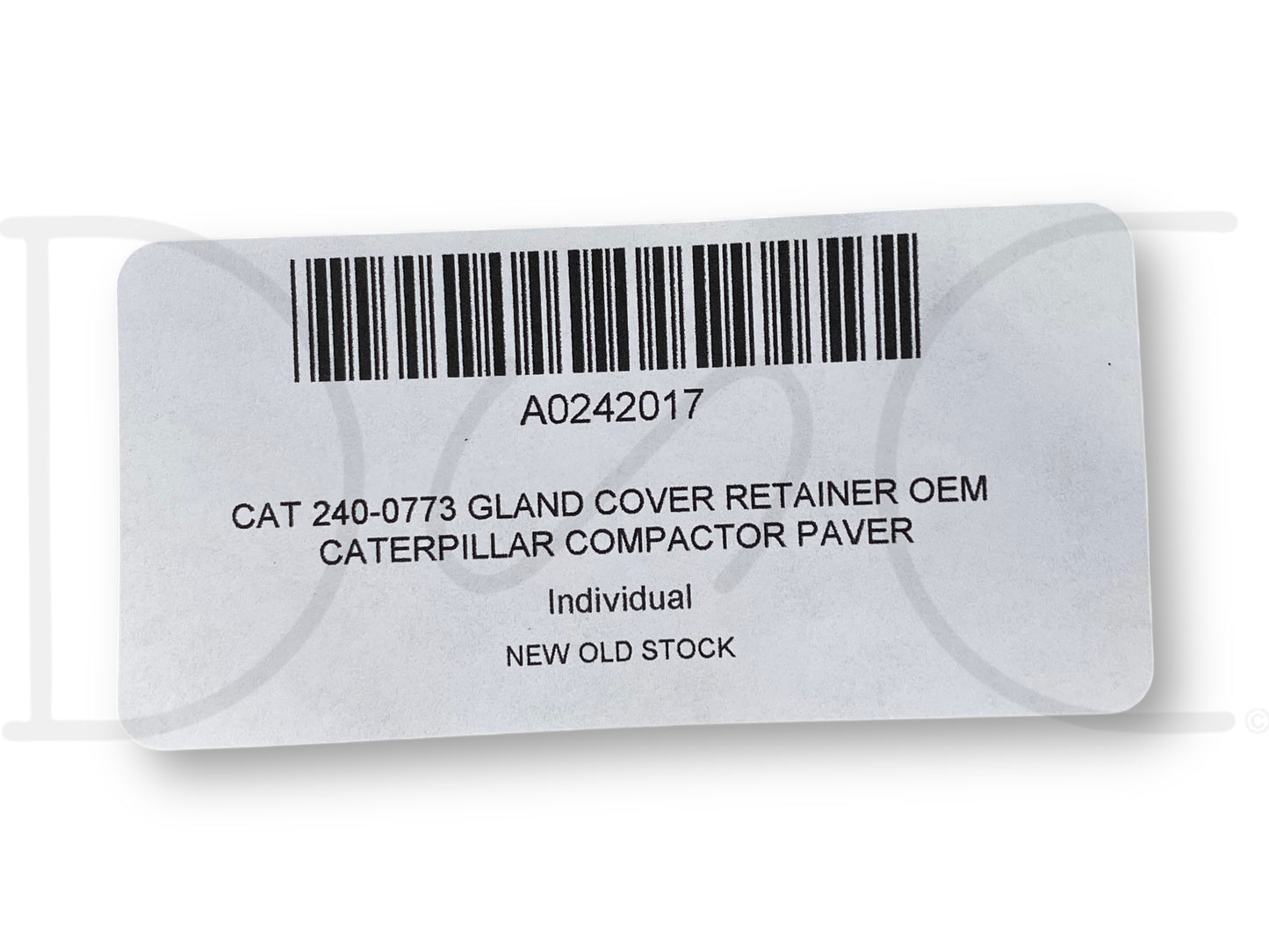 Cat 240-0773 Gland Cover Retainer OEM Caterpillar Compactor Paver