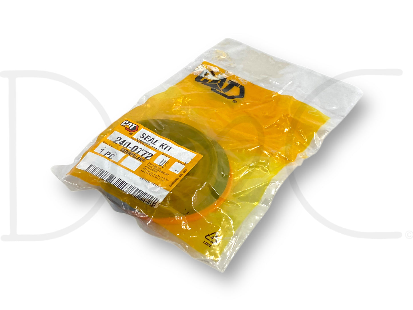 Cat 240-0772 Hydraulic Cylinder Seal Kit OEM Caterpillar Vibratory Compactor