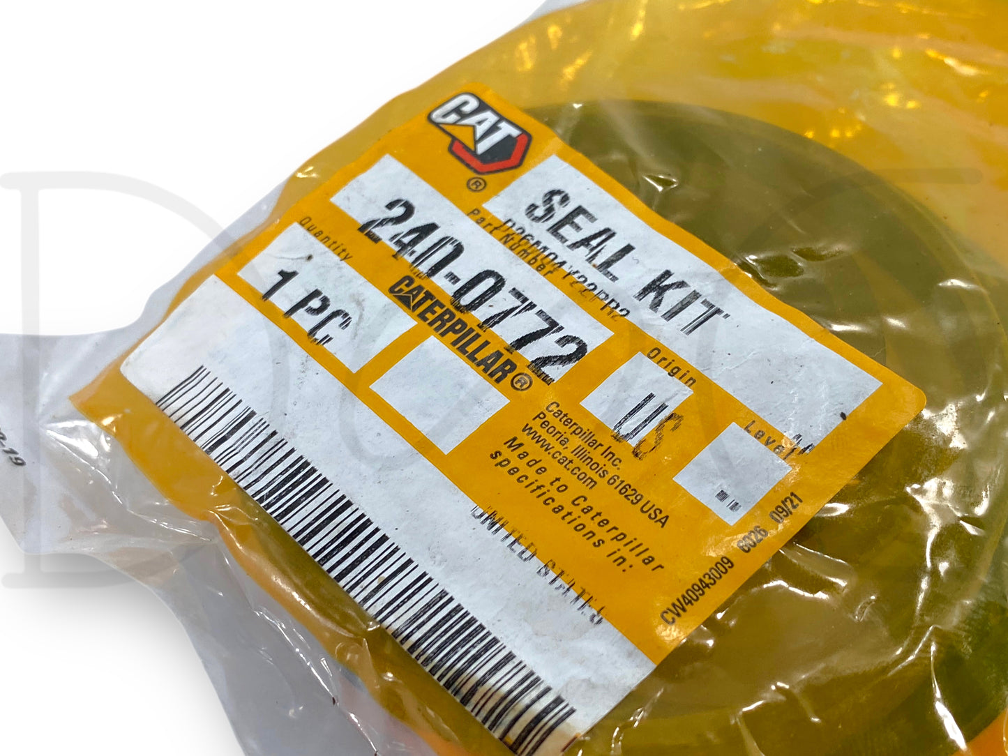 Cat 240-0772 Hydraulic Cylinder Seal Kit OEM Caterpillar Vibratory Compactor