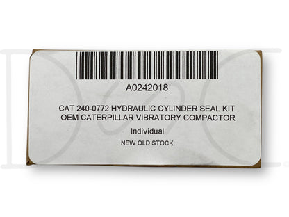 Cat 240-0772 Hydraulic Cylinder Seal Kit OEM Caterpillar Vibratory Compactor