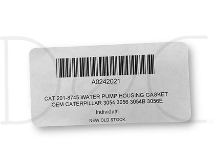 Cat 201-8745 Water Pump Housing Gasket OEM Caterpillar 3054 3056 3054B 3056E