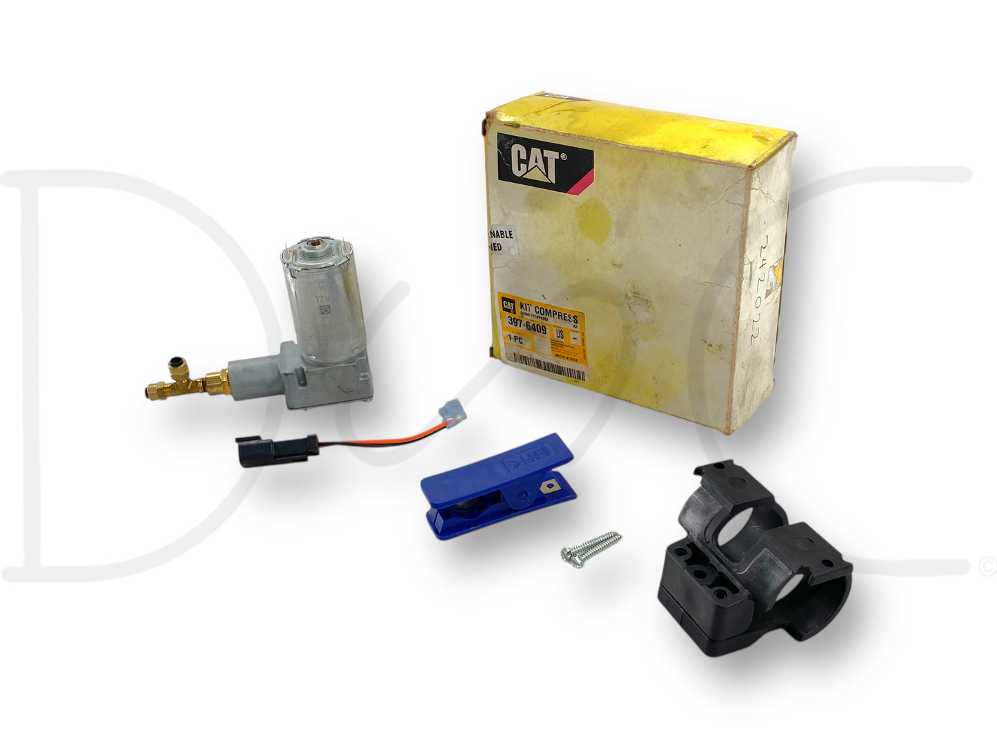 Cat 397-6409 Seat Suspension Compressor Kit OEM Caterpillar Backhoe Loader