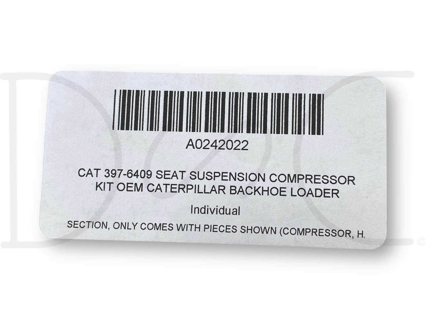 Cat 397-6409 Seat Suspension Compressor Kit OEM Caterpillar Backhoe Loader