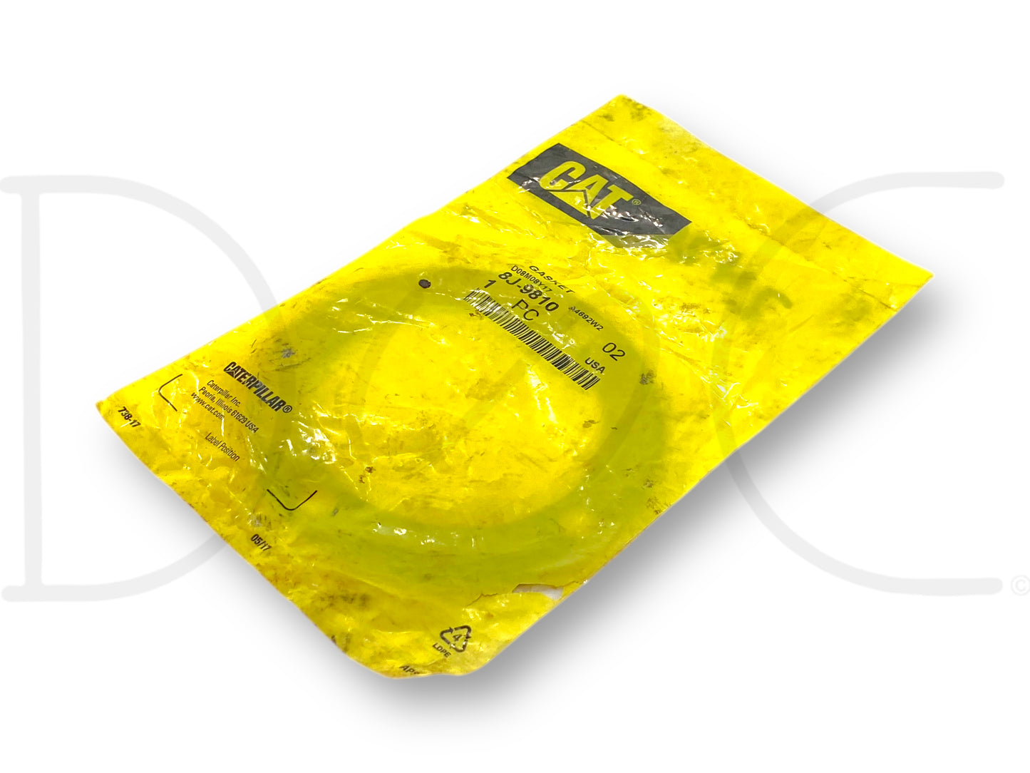 Cat 8J-9810 0.76MM Thick Round Elevator Roller Gasket Caterpillar 23G 623F 615