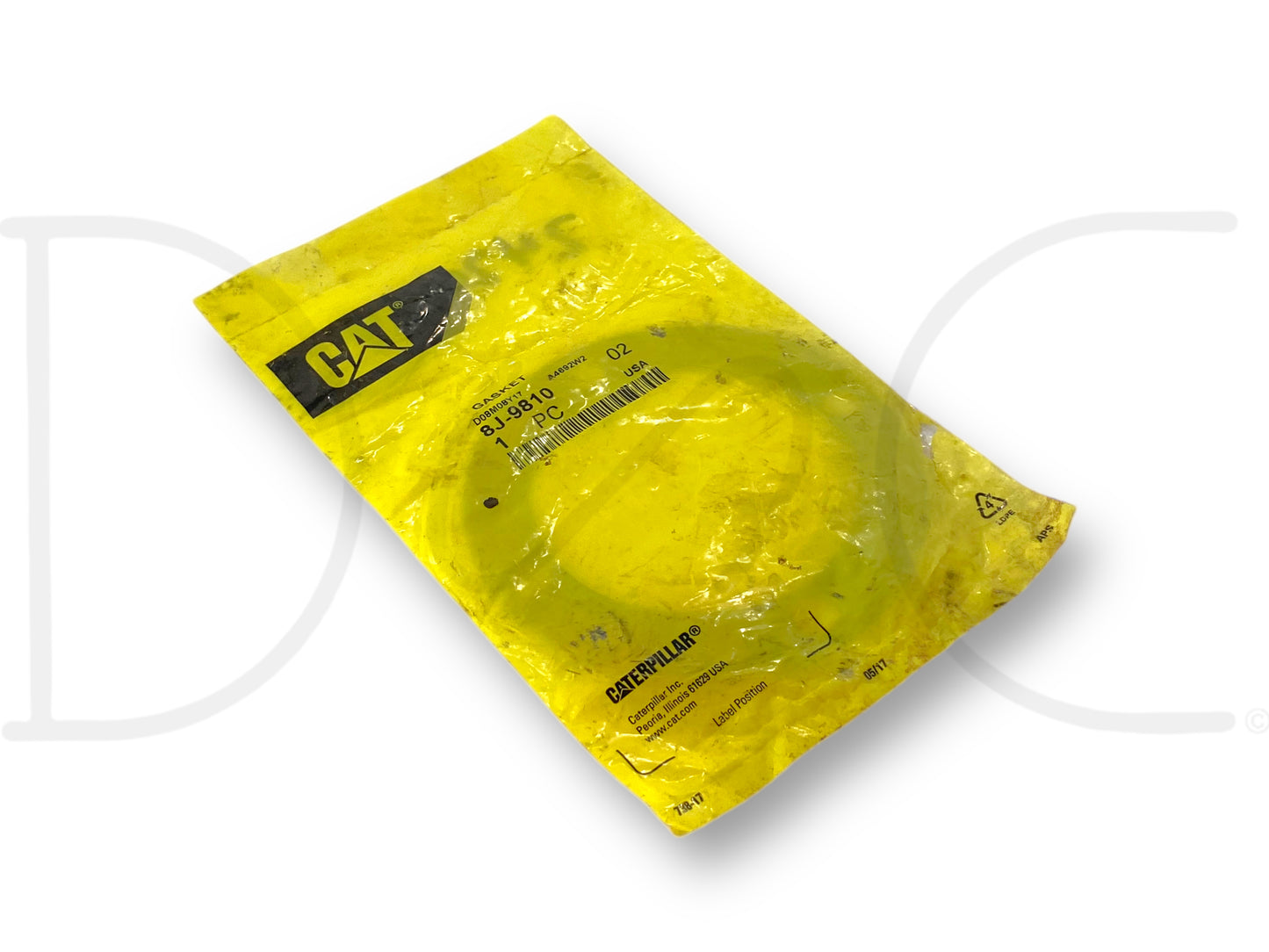 Cat 8J-9810 0.76MM Thick Round Elevator Roller Gasket Caterpillar 23G 623F 615