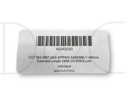 Cat 363-2867 Gas Spring Assembly 485MM Extended Length OEM Caterpillar