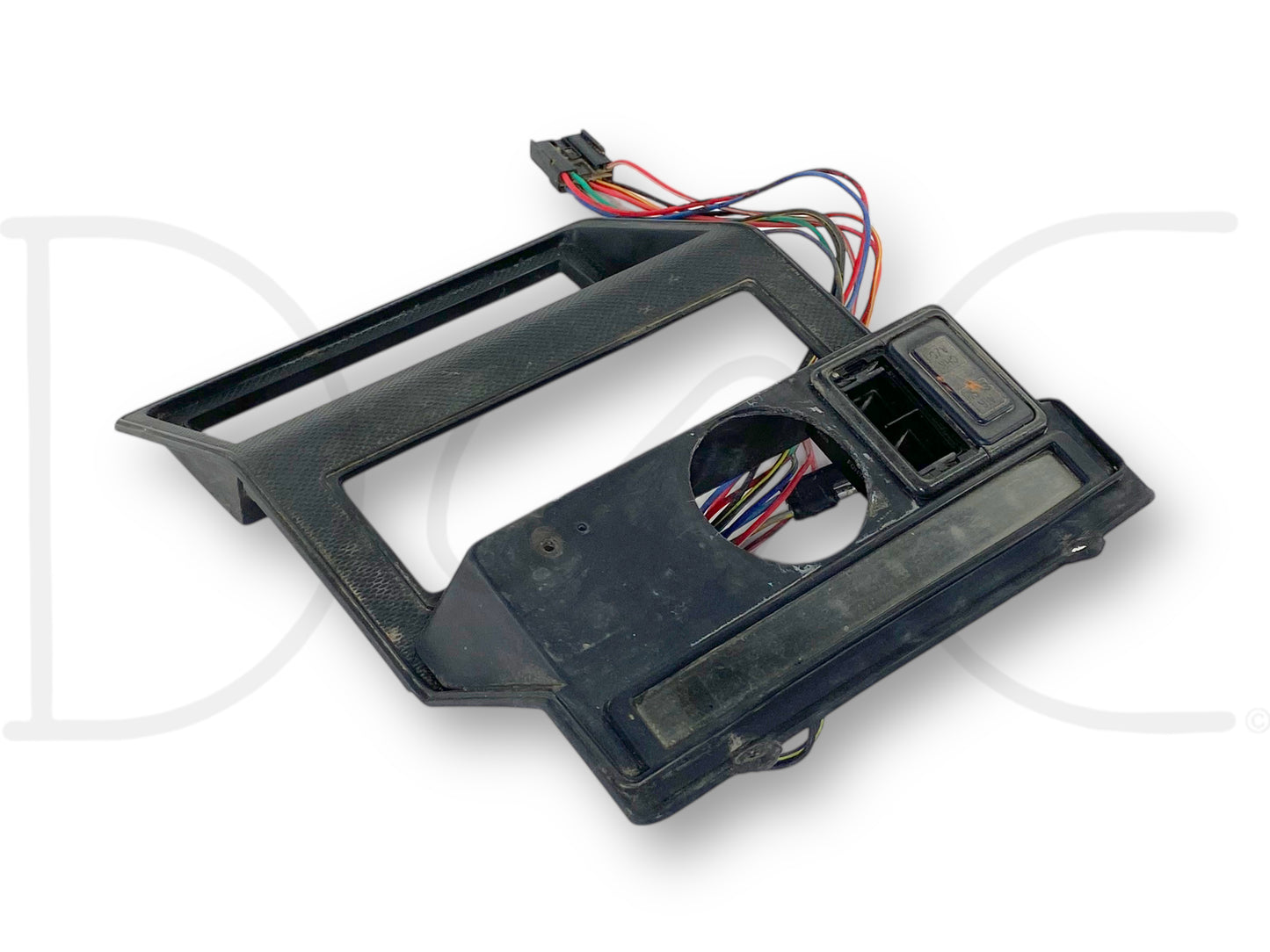 90-98 Ford F650 F750 Center Dash Bezel Radio Warning Lamp Trim Panel OEM *Blem*