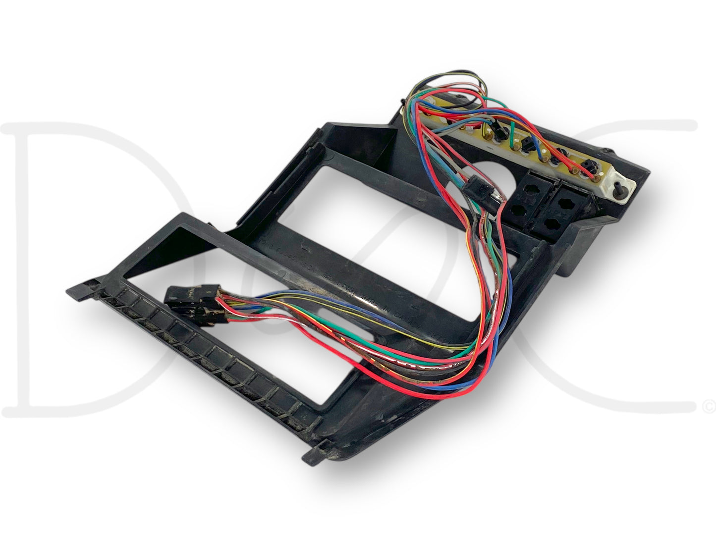 90-98 Ford F650 F750 Center Dash Bezel Radio Warning Lamp Trim Panel OEM *Blem*