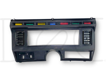 81-98 Ford F650 F750 Dash Bezel Gauge Cluster Trim Panel A/C Vents OEM