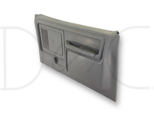 81-86 Ford F150 F250 1998 F650 F750 RH Right Passenger Front Door Panel Gray