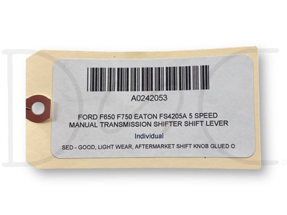 Ford F650 F750 Eaton Fs4205A 5 Speed Manual Transmission Shifter Shift Lever