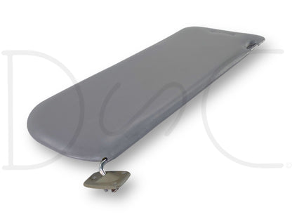 80-98 Ford F600 F650 F700 F750 RH Right Passenger Sun Visor Gray OEM *Blem*