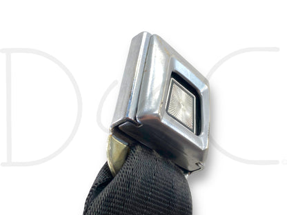80-98 Ford F600 F650 F700 F800 Front Seatbelt Seat Belt Buckle Latch Black