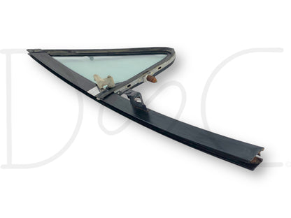92-97 Ford F250 F350 LH Left Driver Vent Wing Window Glass Assembly OEM