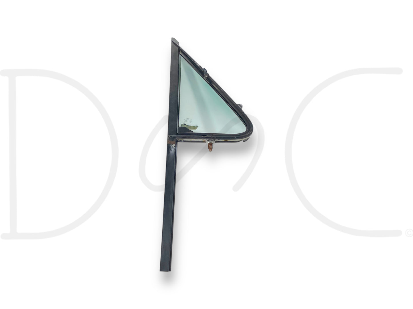 92-97 Ford F250 F350 RH Right Passenger Vent Wing Window Glass Assembly OEM