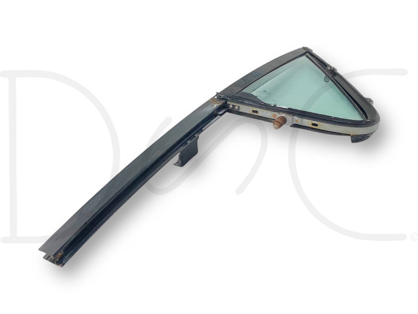 92-97 Ford F250 F350 RH Right Passenger Vent Wing Window Glass Assembly OEM