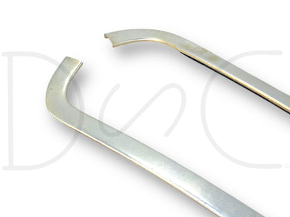 80-96 Ford F250 F350 Front Windshield Trim Molding Chrome [5] Piece Set *Blem*