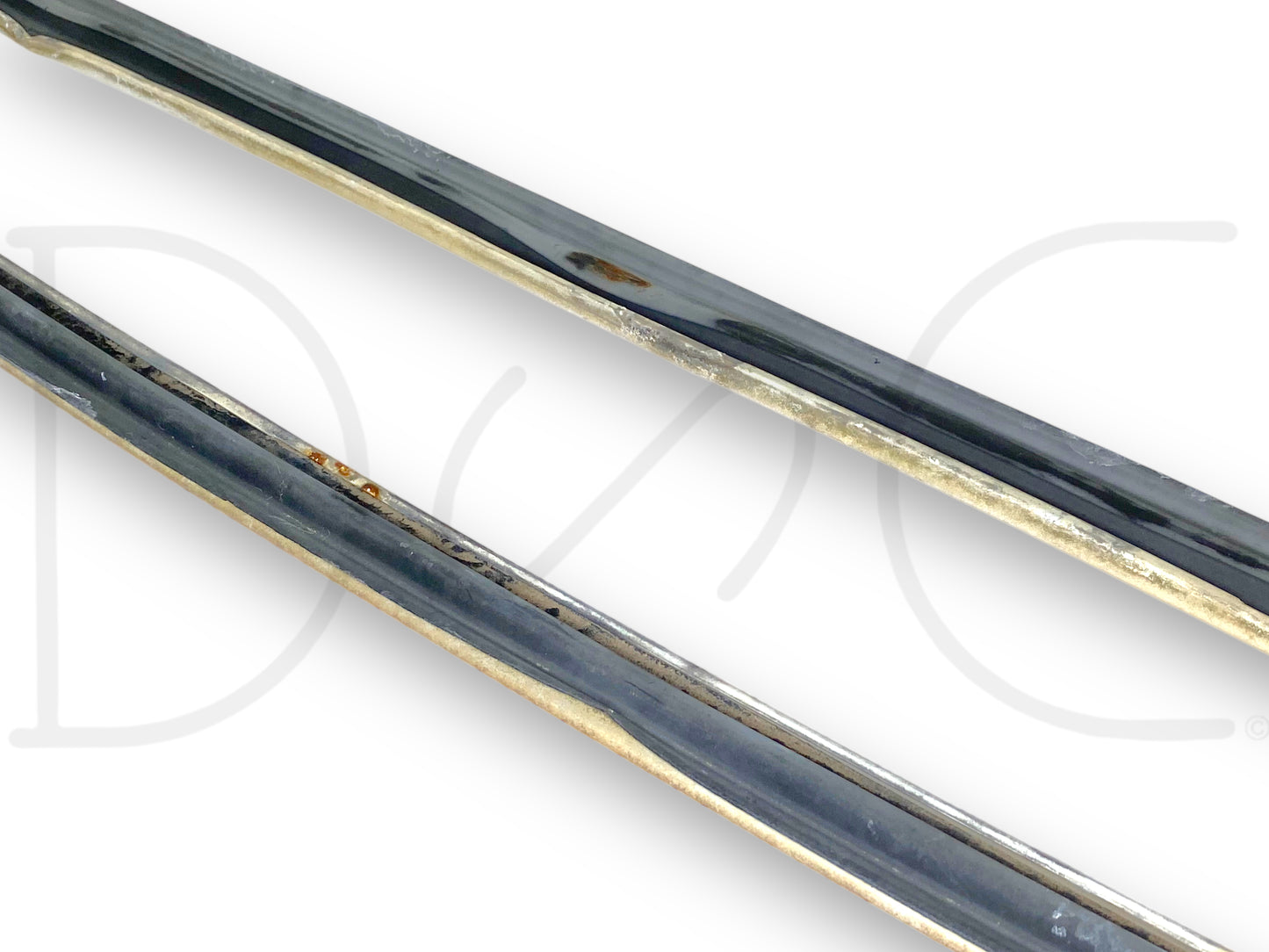 80-96 Ford F250 F350 Front Windshield Trim Molding Chrome [5] Piece Set *Blem*